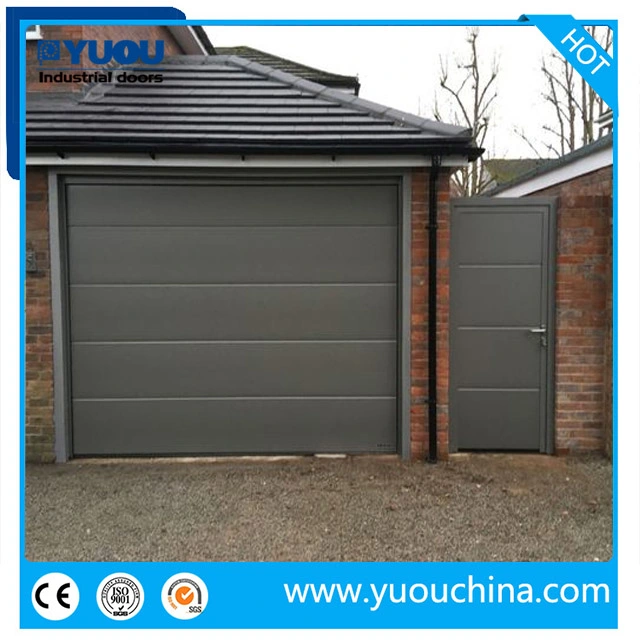 Security Automatic Sectional Thermnal Insulated Garage Door with Low U Value