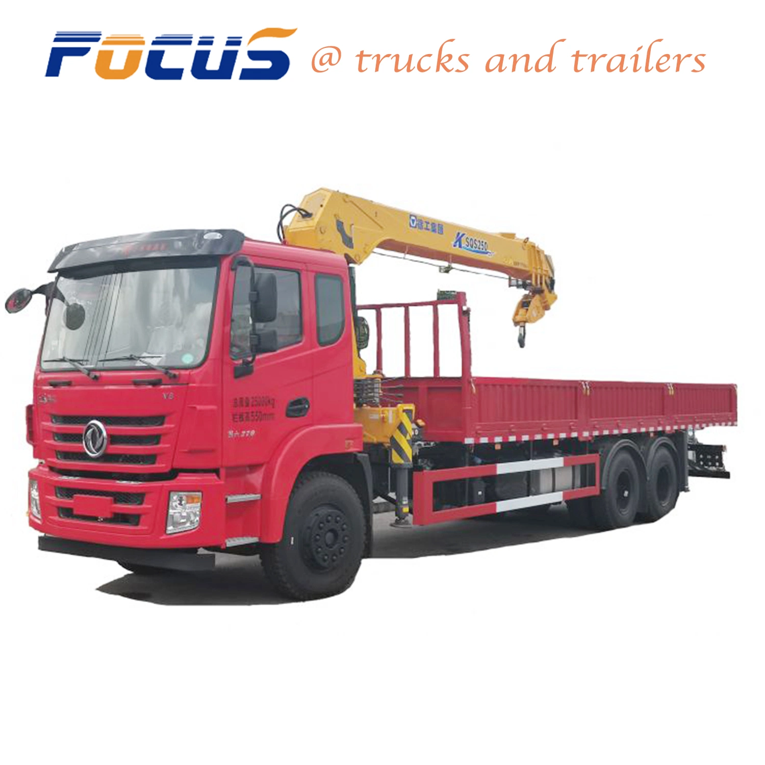 10-20 Ton Fully Hydraulic Telescoping Boom Truck Crane for Lifting Operations in Construction Project