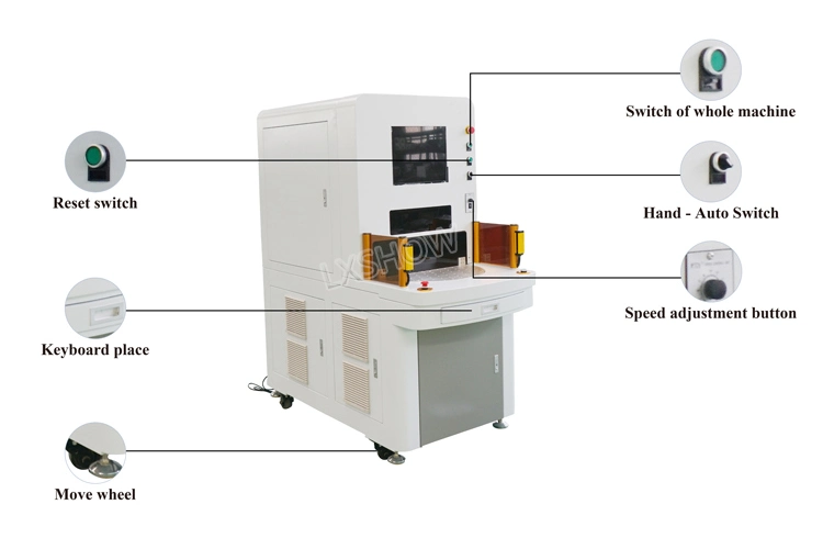 Raycus Fiber Laser Source 20W Enclosed Metal Fiber Laser Marking Best