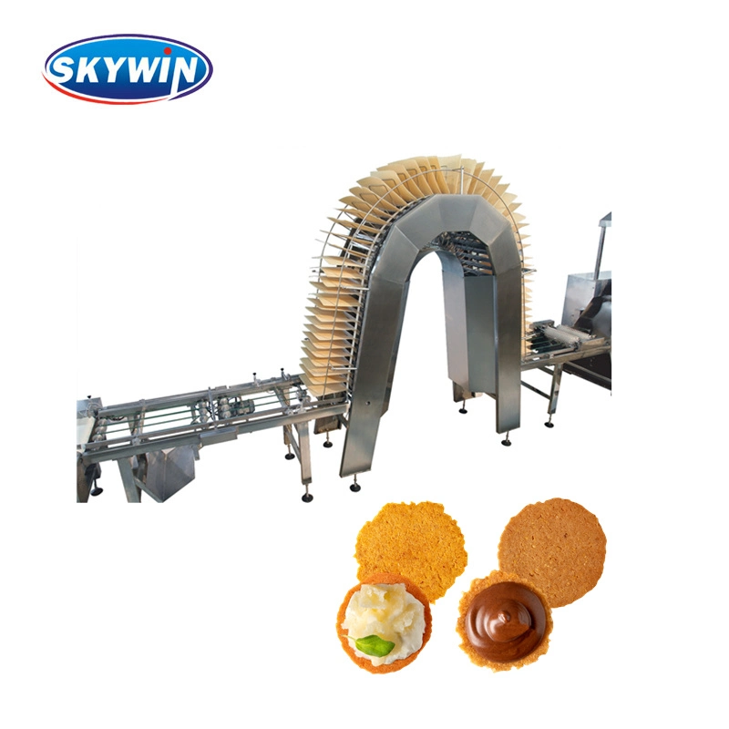 CE Automatic Wafer Biscuit Production Line Machine Waffles Biscuit Equipment