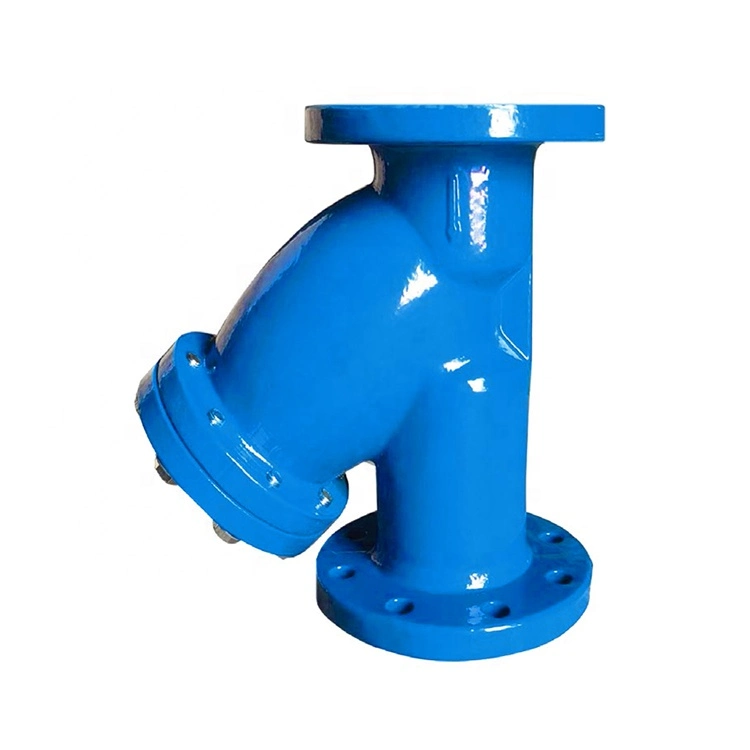 Pn16 DN100 Cast Iron Y-Striner Valve for Water (صمام مصفاة Y للحديد المصبوب من Pn16