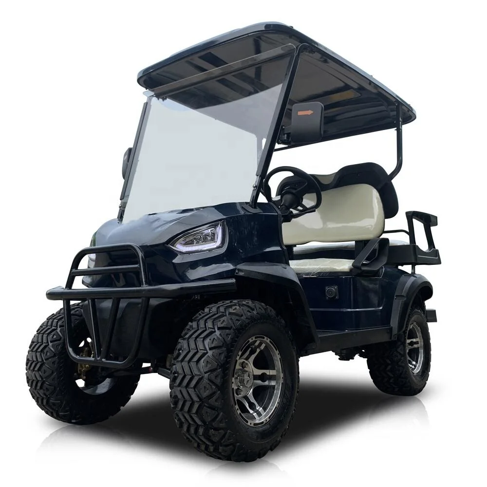 Chino 4 Wheel Electric Golf Cart 4 Passenger Golf Cart Coche Club turístico