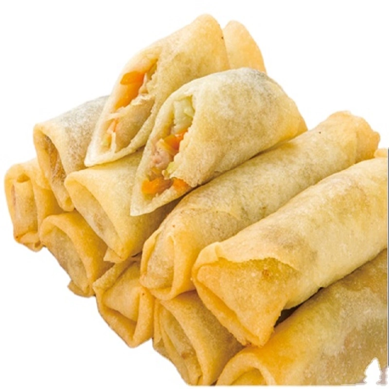 Chinese Delicious Snack Frozen Fried Spring Rolls with Vegetables Stuffing Wholesale/Supplier