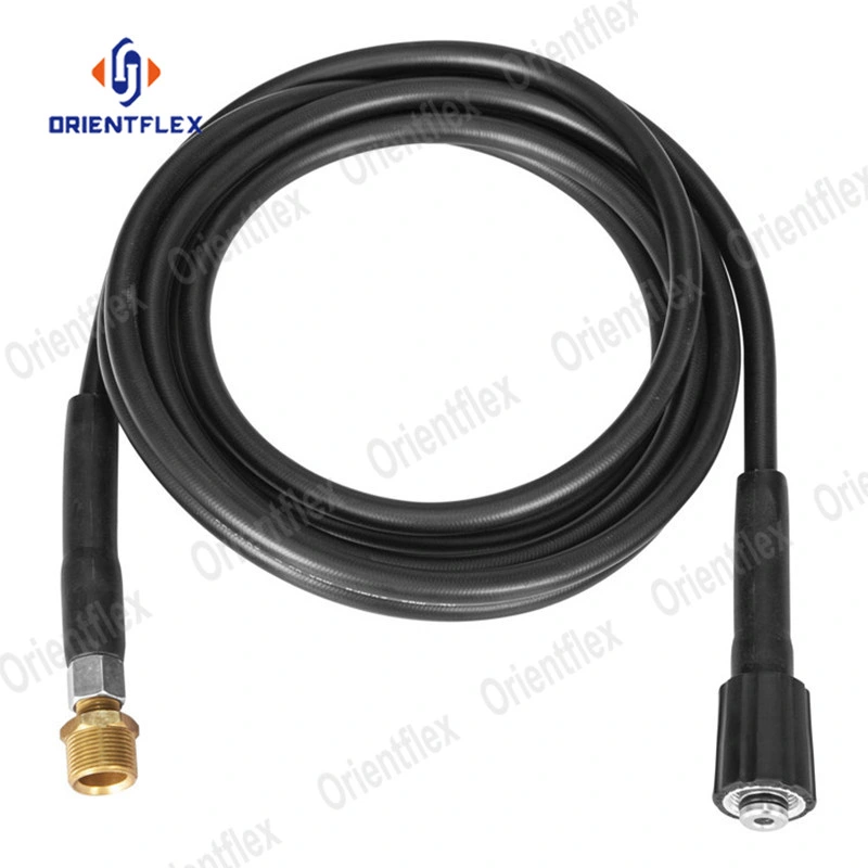 Universal 6000 Psi Industrial Heavy Duty Rubber Pressure Washer Hose