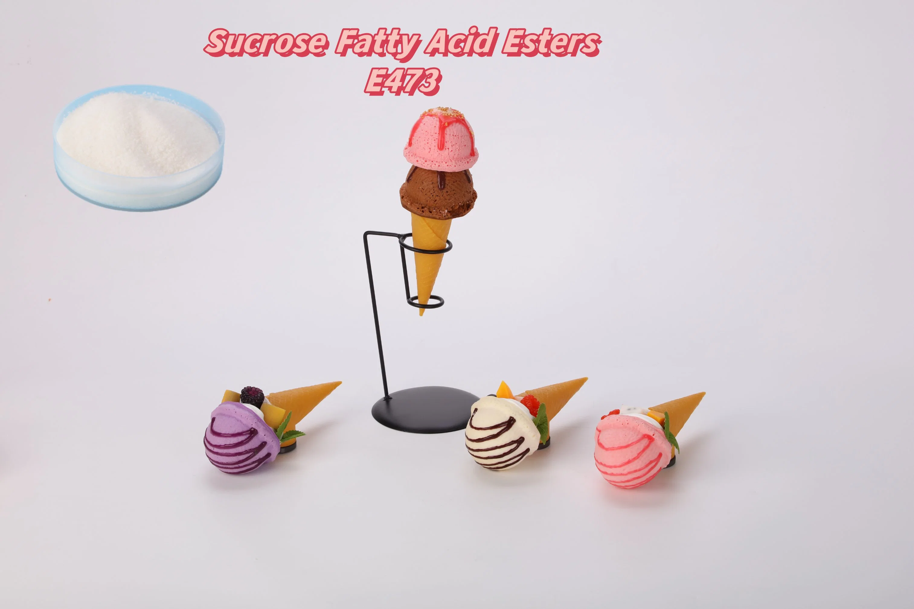 Good Quality Food Ingredient Sucrose Stearate Ester (SE) E473