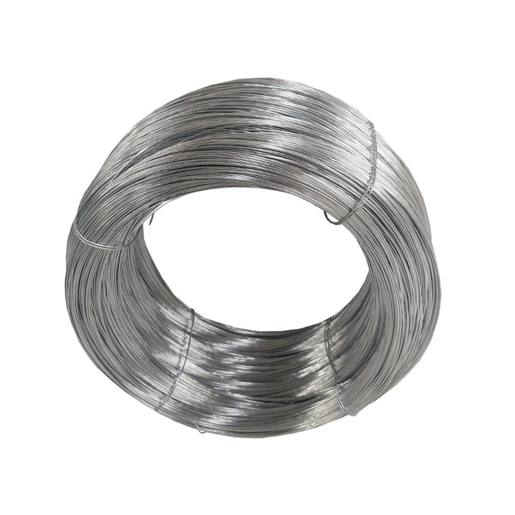 Dominica Iron Wire Low Carbon Hot Dipped Galvanized Steel Wire for Chain Link Fence