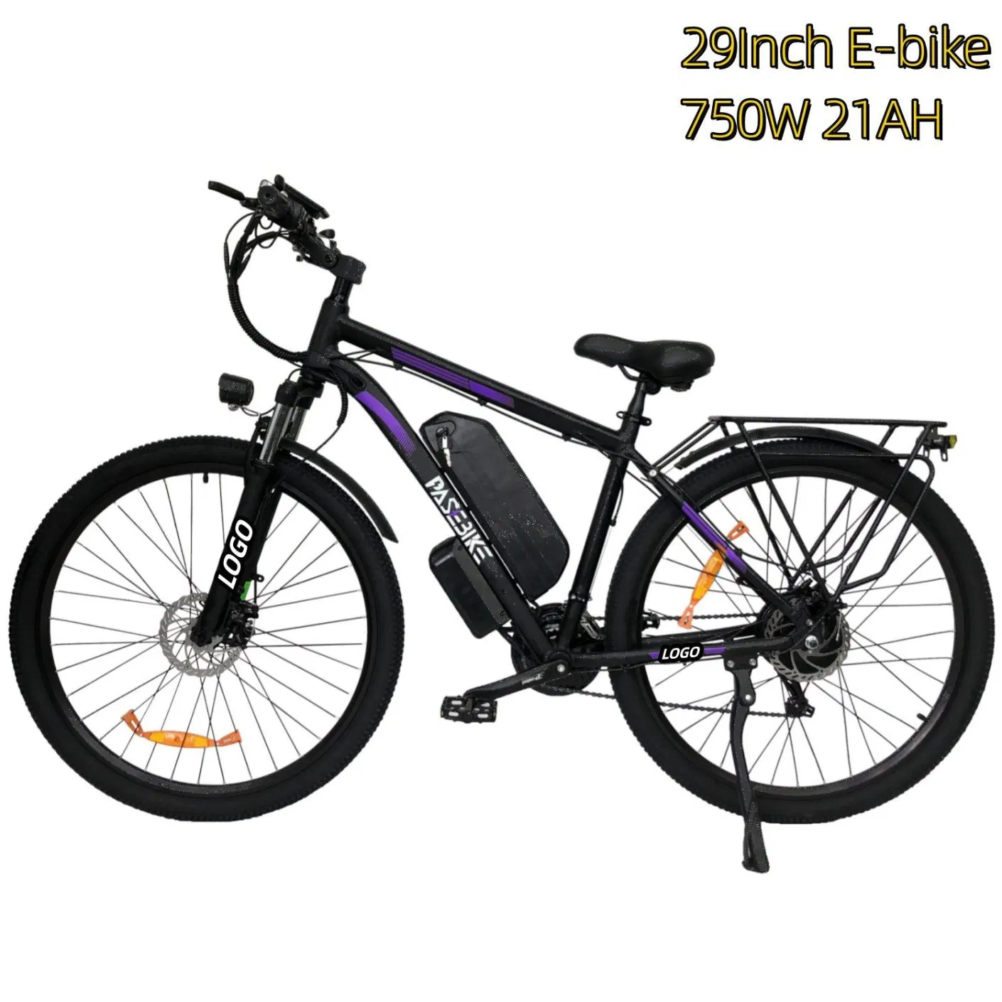 Electric Bikes 21 Speed Fat Tire 21ah 750W 48V CE with Removable Lithium Battery 30-50km/H Ebike