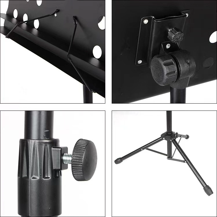 Metal Adjustable Foldable Orchestra Music Sheet Stand