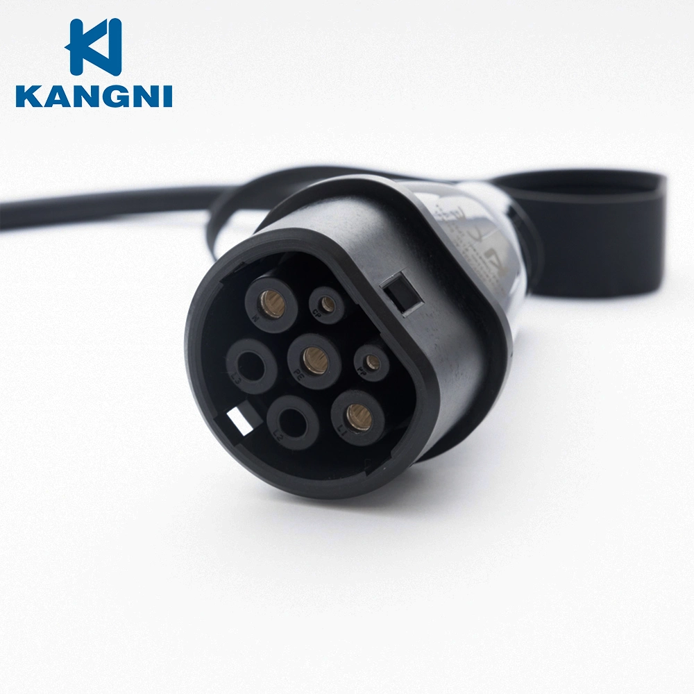 Kangni 7Квт уровня 3, тип 2, тип 2 зарядное устройство электромобиля 32 А EV кабель для зарядки