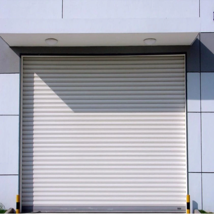 Aluminum Wind Resistant Bullet Proof Vertical Rolling Shutter Garage Door