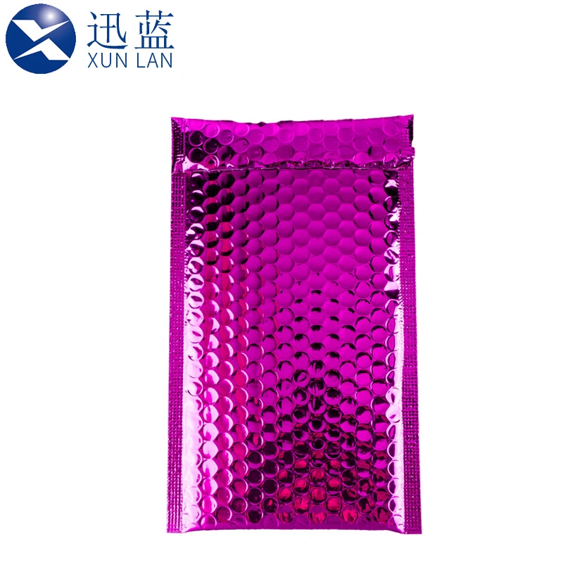 LDPE/Co-Extruded Plastic Film Glossy, Soft Auminium Foil Metallic Bubble Bag