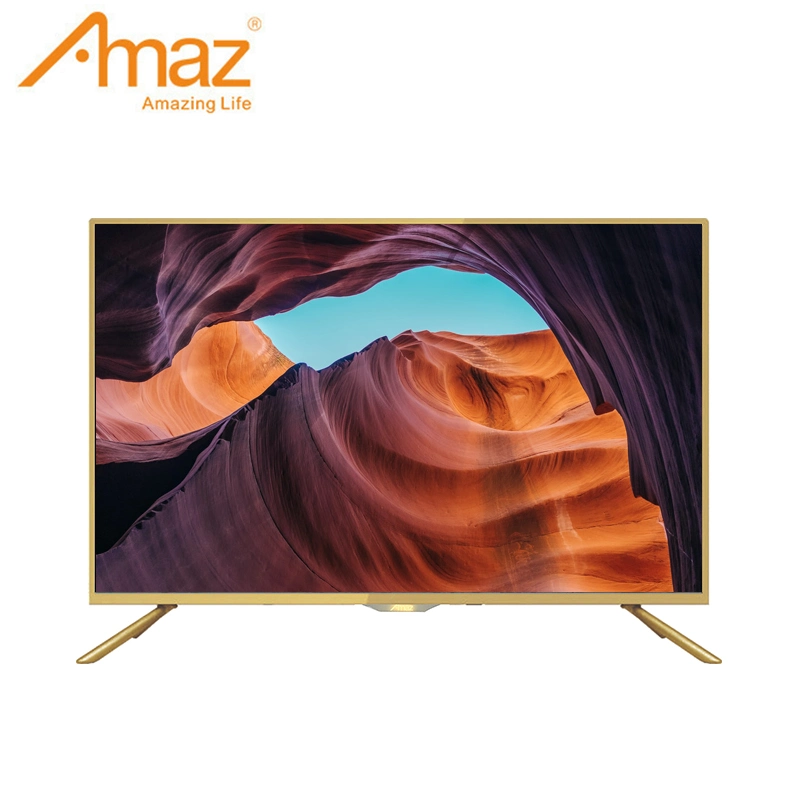 Amaz OEM wiederaufladbarer 55 Zoll FHD LED-Fernseher für den Heimgebrauch Smart TV