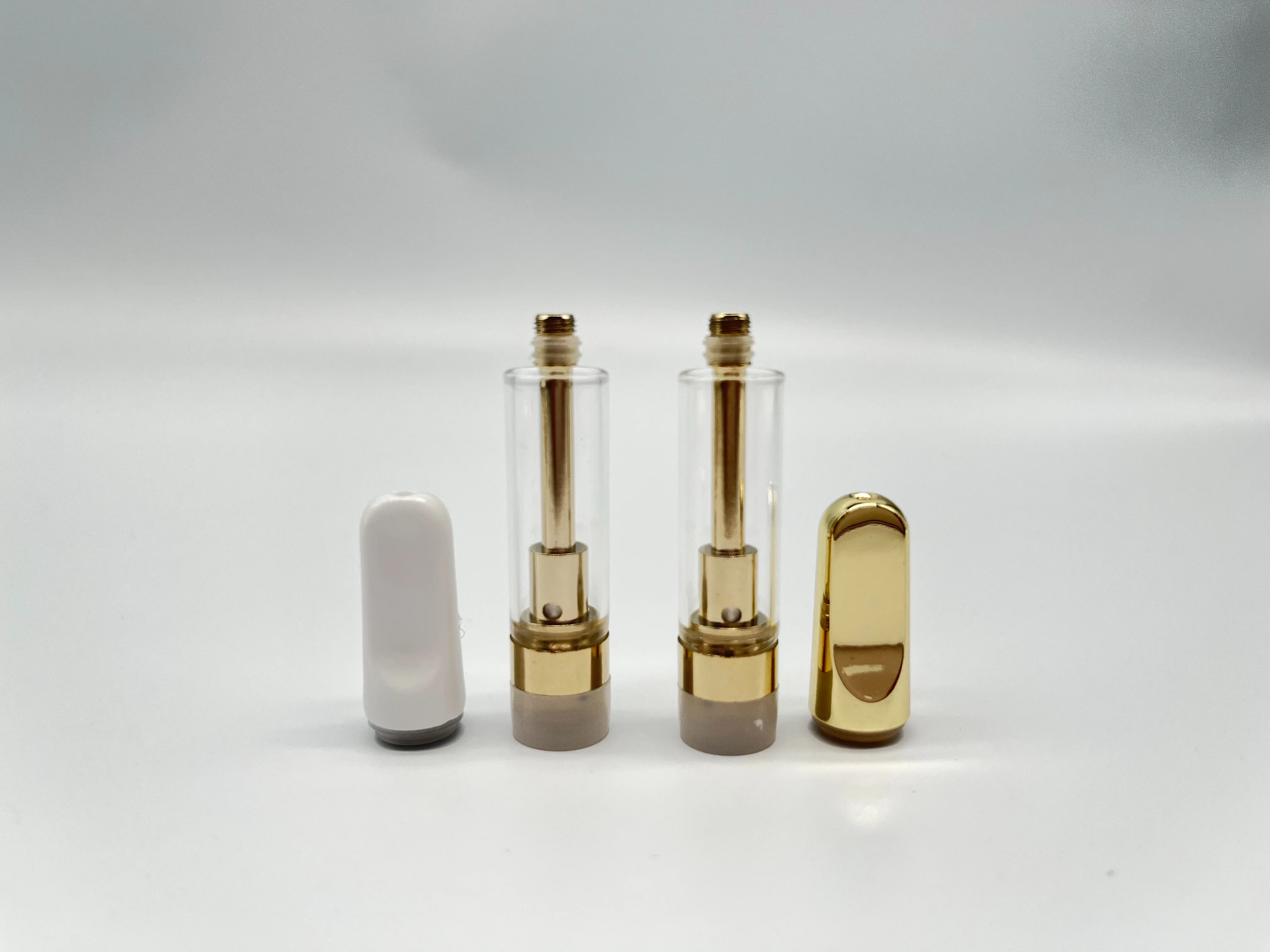 Hot Sell Rechargeable Vape 510 Thik Oil 0.5/0.8/1.0ml Vape Cartridge Atomizer Ceramic Coil Wax Cartridges Disposable/Chargeable Vaporizer Empty Vape