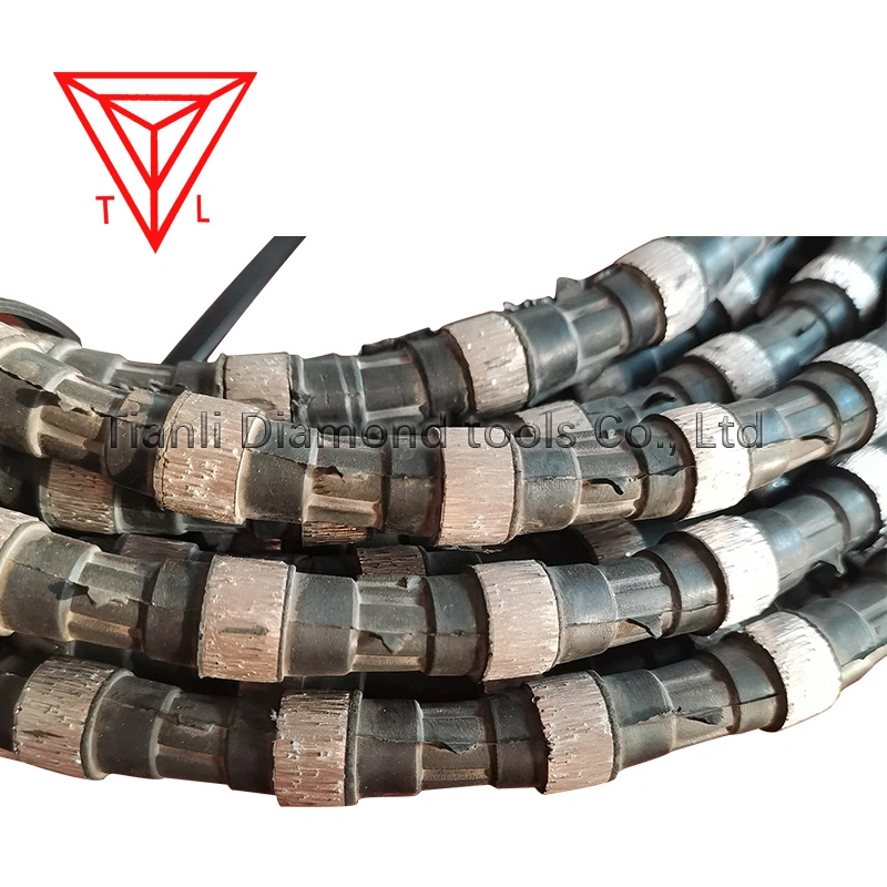 China Manufacturer High quality/High cost performance  Diamond Thread Wire Saw Without Spring for Mining