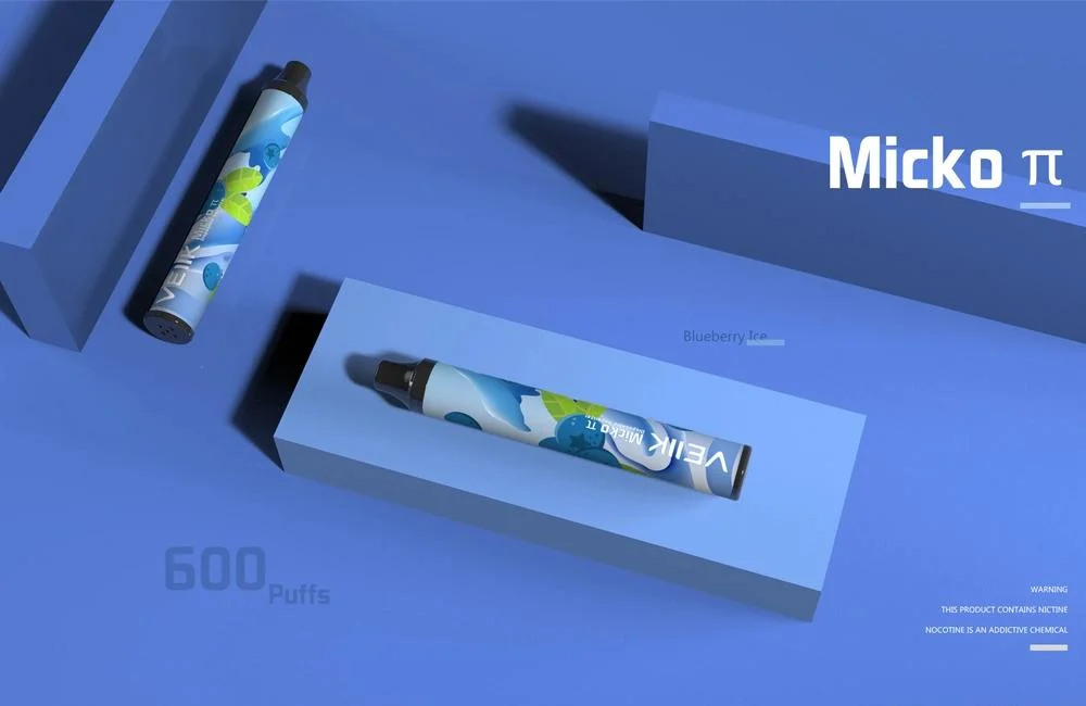 Новые приходящие Veiik Мико Пи оптовые цены фабрики Mini 600 Одноразовые манжеты Vape Pen