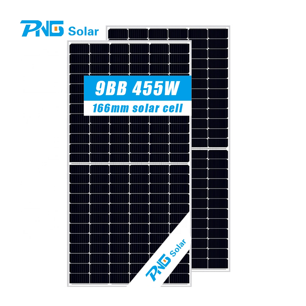 PNG Solar Mono 430W 440W 450W Solar Panel for Commercial Monocrystalline Solar Module