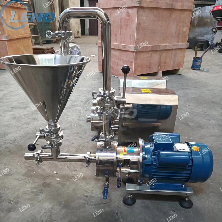 Factory Price Liquid Mixing Water Milk Juice Beverage Powder Mixer Pump Homogenizer Emulsify