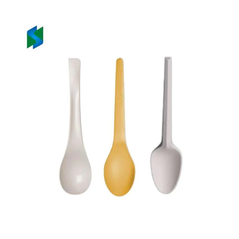 Low Price Disposable PLA Spoon Fork Knife Disposable Cutlery Spoon