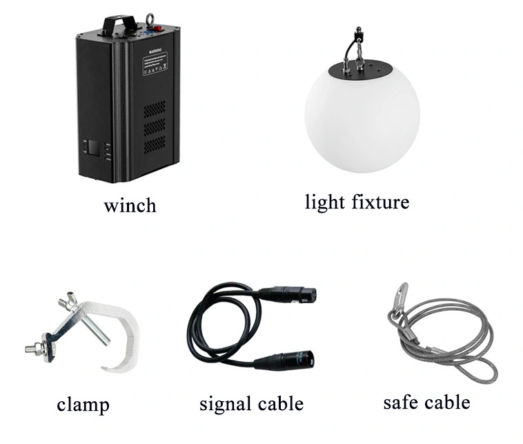 Fabrik Preis RGB DMX 512 Kinetic Lighting LED Kinetic Lifting Ball