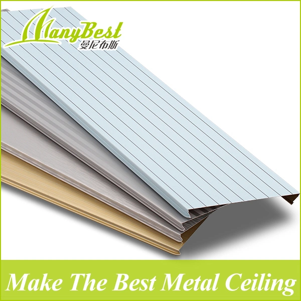 Decorative Aluminum Ceiling Panels Linear Aluminum Ceiling Tiles