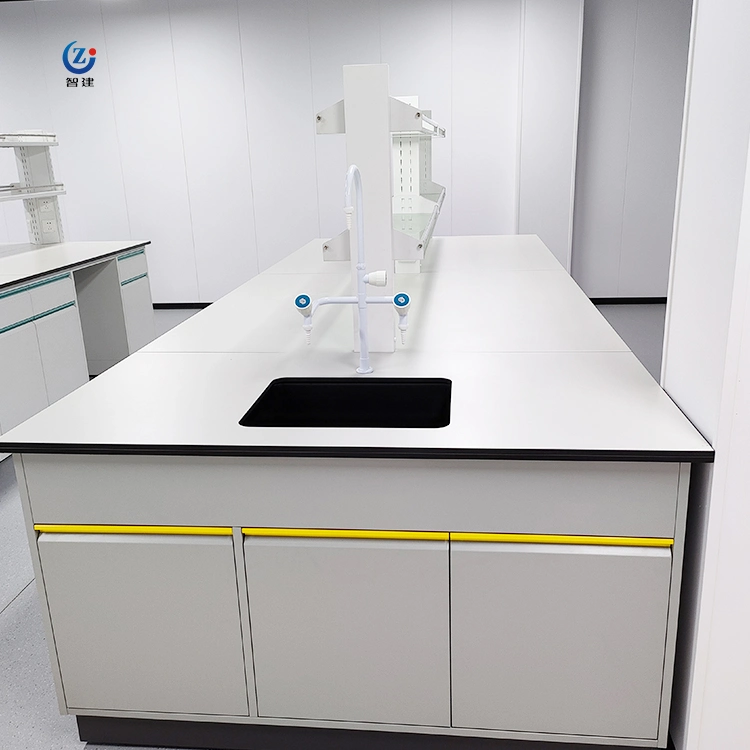 High quality/High cost performance Secondary School Biological Countertop Phenolic Resin Compact Lab Bench Furniture