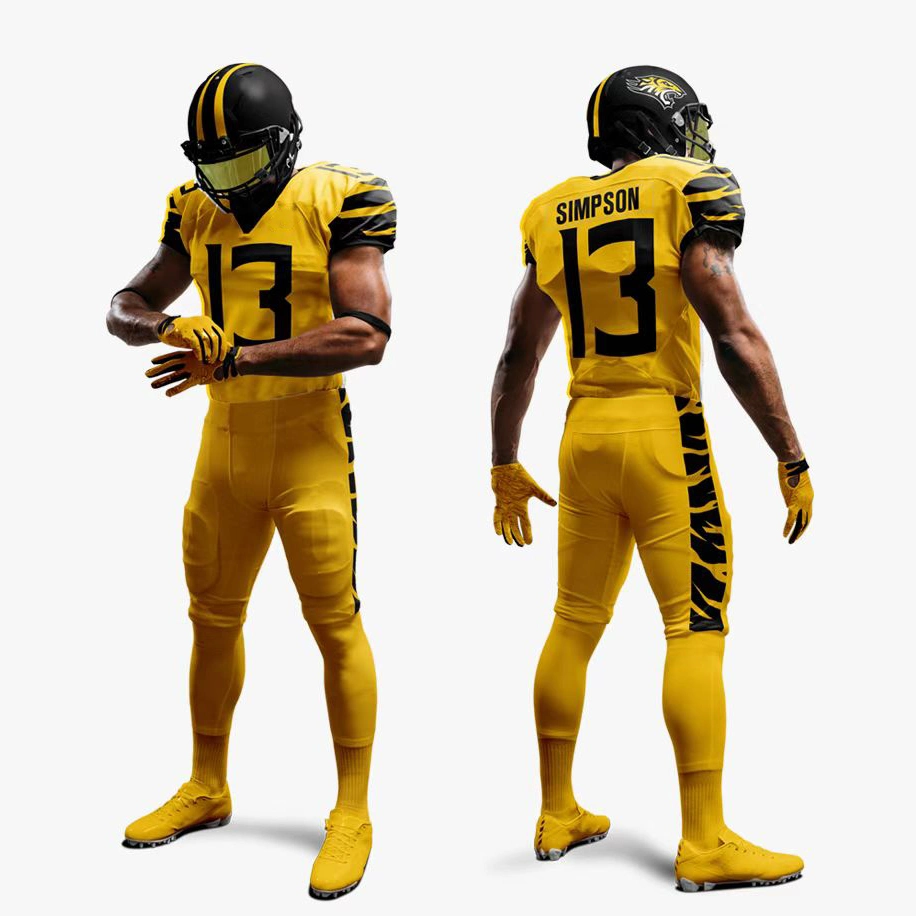 American Football Jersey Sets Sublimation Soccer Wear for Men&prime; S Practice Football Shirts Custom Football Sportswear Soccer Team Uniform