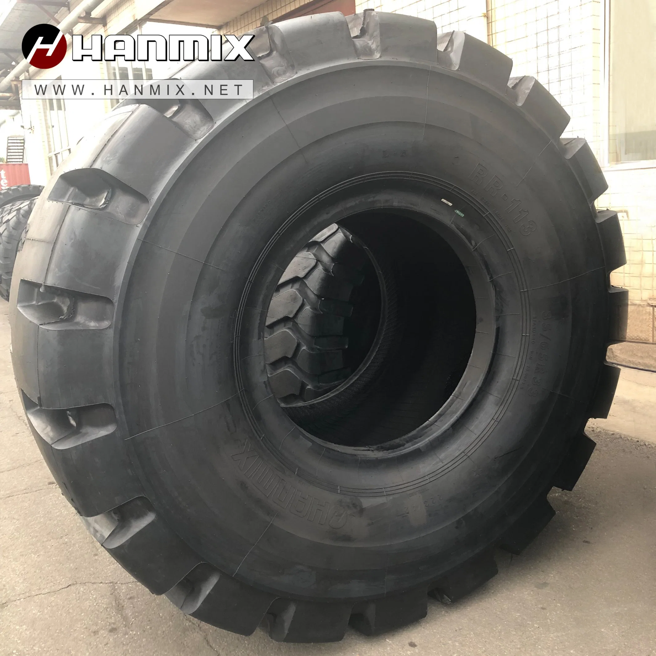 Hanmix radiales OTR neumáticos para&amp;articulado Dumper rígido de la Niveladora pala cargadora de ruedas bulldozer de minería E3 L3 E3/L3 E4 E4/L4 L5 L5s