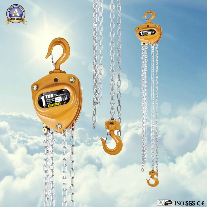 5t Manual Chain Block / Chain Hoist / Chain Pulley (HSZ-05)