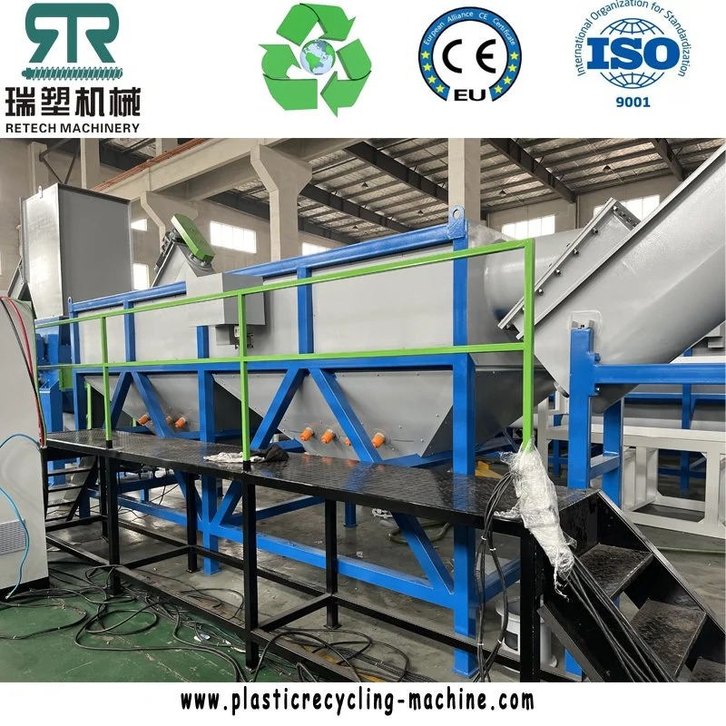 Plastic PP PE LDPE LLDPE Film Woven Bag Turn-Key Recycling Washing Pelletizing Line Plant Solution