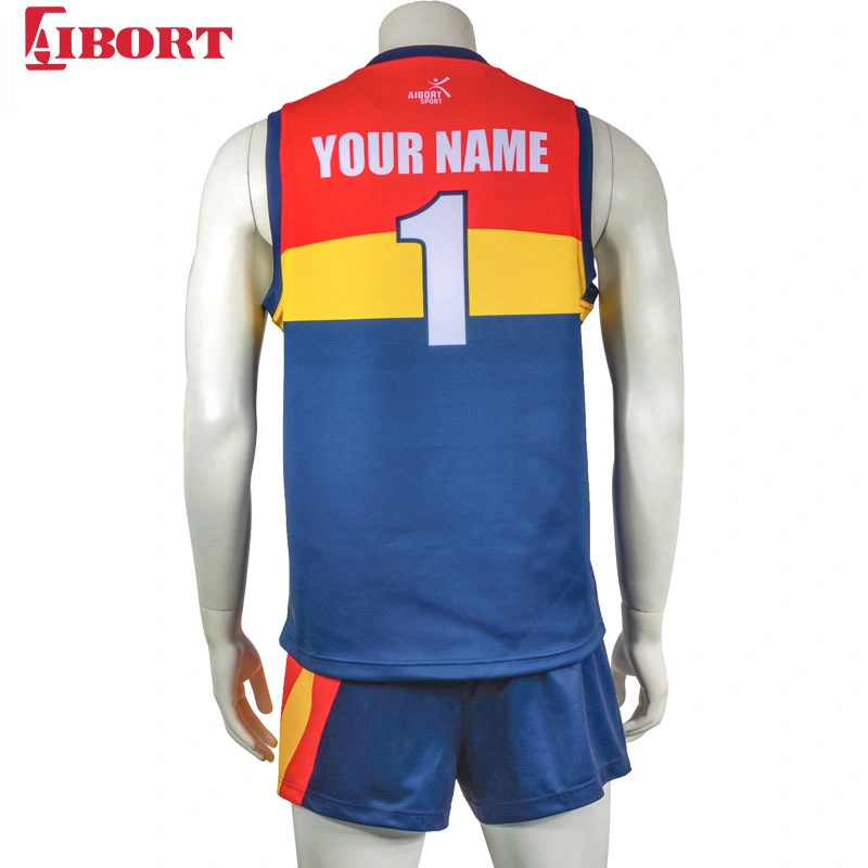 Wholesale/Supplier Aibort Customized 100% Polyester Sublimation Custom Afl Sportswear Singlet (J-AFL05 (2))