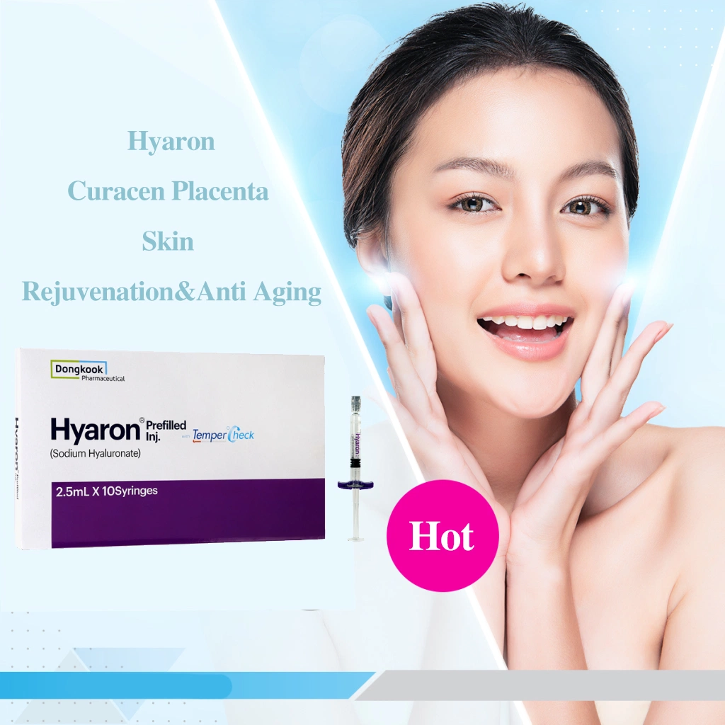 Hyaron 2.5ml*10syringes Sodium 25mg Hyaluronate Ha Filler Prefilled Injection 2.5ml Hyaluronic Acid Skin Booster Solution Injection Hyaron Pen Hyaron Skin