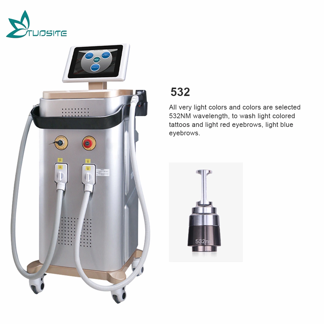 Jenoptik Laser Bar 3 Wellenlänge Haarentfernung Diode Laser Haar Removal System für Kosmetikerin