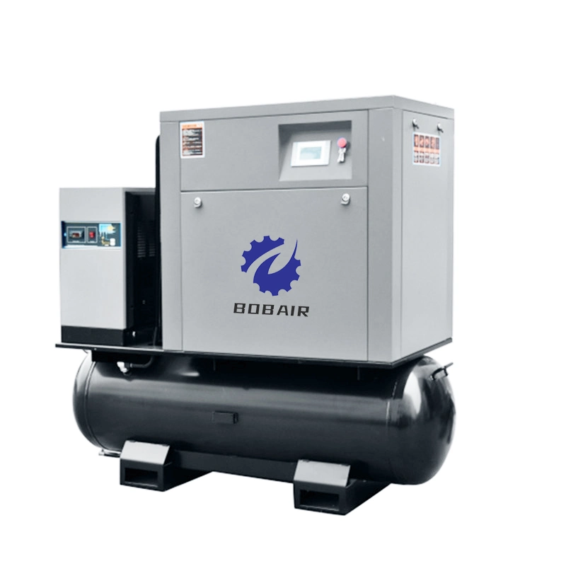 Industrial Compressor 10HP 7.5kw Oil Lubrication Air Compressor Wholesale Cheap Screw Compressor