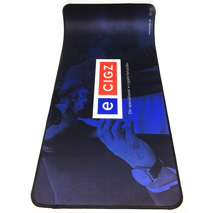 Promoção moderna Custom Printed Cheap borracha Cool Mousepads Jogos jogar Tapete de borracha para rato