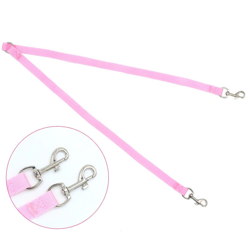 Nylon Double Ended Dog Pet Leash Sp-Litter Coupler Clip for Collar Harness