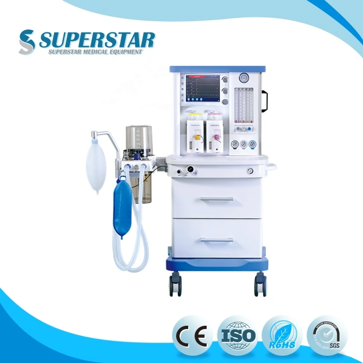 China Medical Equipment Supplier Anethesia Machine with Ventilator Anesthesia Machine S6100A