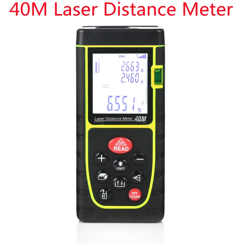 Laser Rangefinder Electronic Ruler Infrared Measuring Laser Handheld Distance Measuring Tool for Building