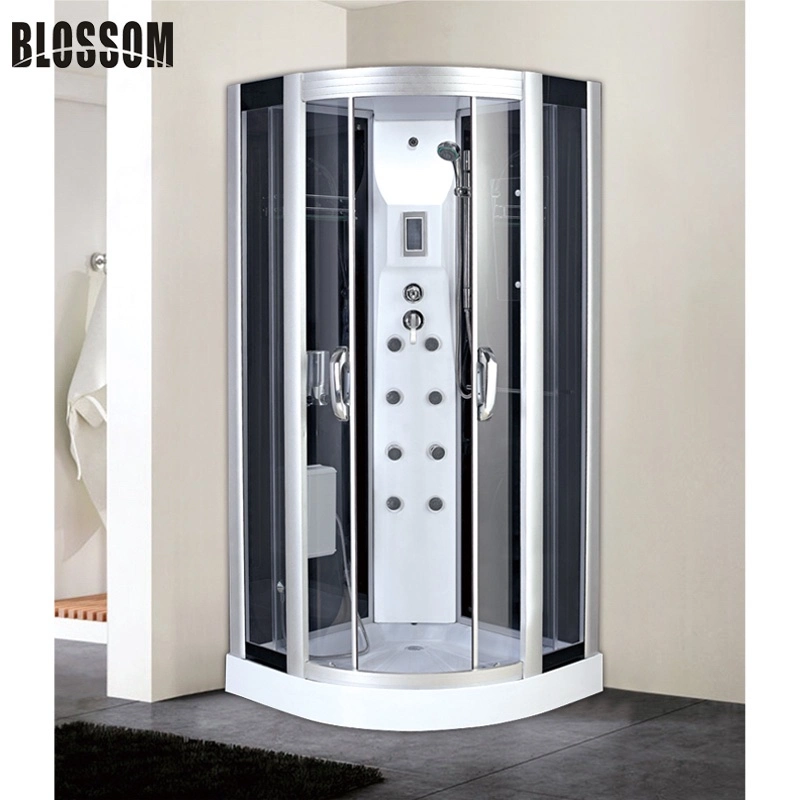 Luxury Massage Cmputer Shower Cabin Screen for Bathroom Glass Shower