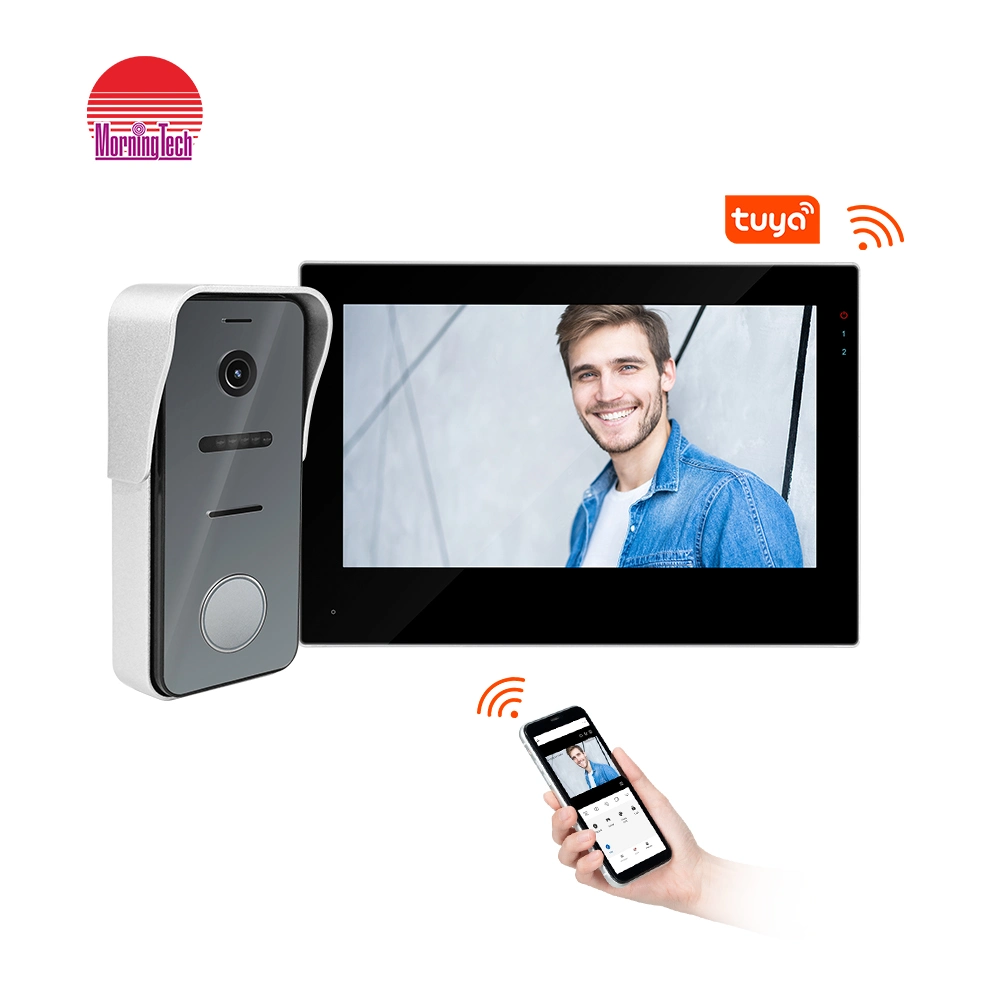 Wireless 7 Inch Sensor Key Screen Video Door Phone Intercom System Video Doorphone Intercom Wireless Intercom Door Bell IP Doorbell