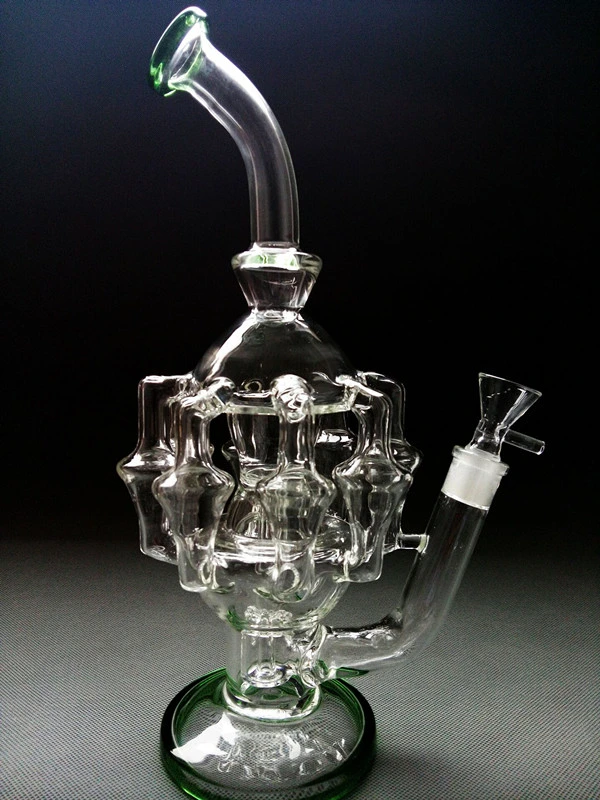 Wholesale/Supplier Enjoylife 2016 New Arrival Borosilicate Percolator Recycler High quality/High cost performance  Glass Water Pipe