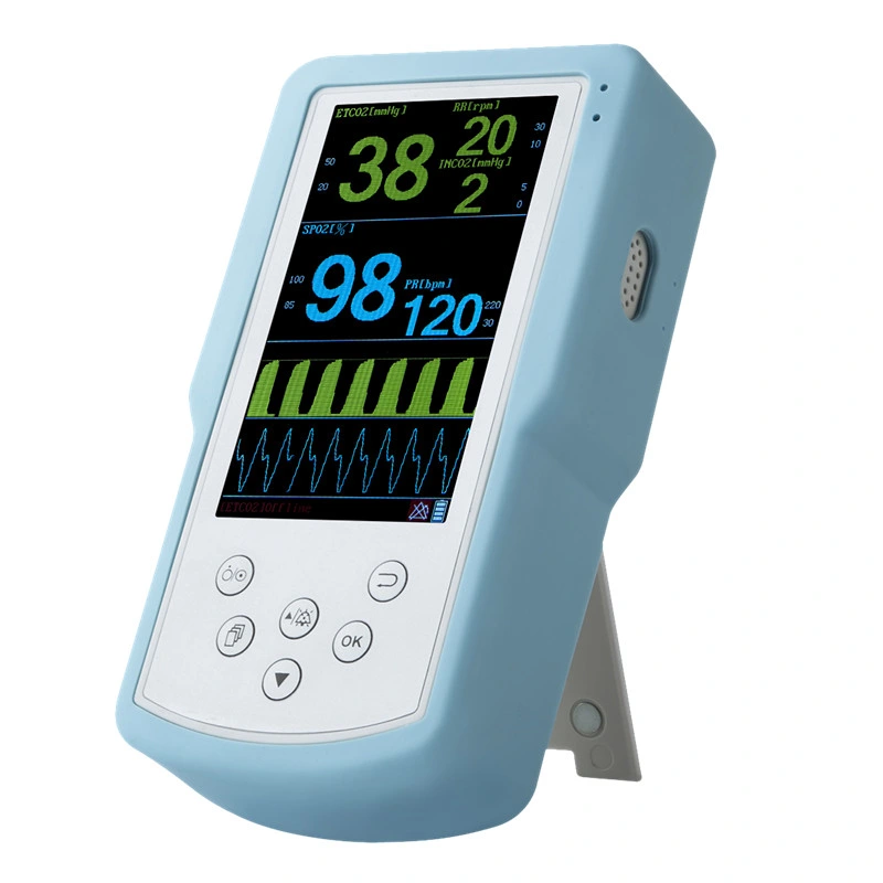 H100V Veterinary Medical Equipment Monitor Etco2 SpO2 Parameters for Pet