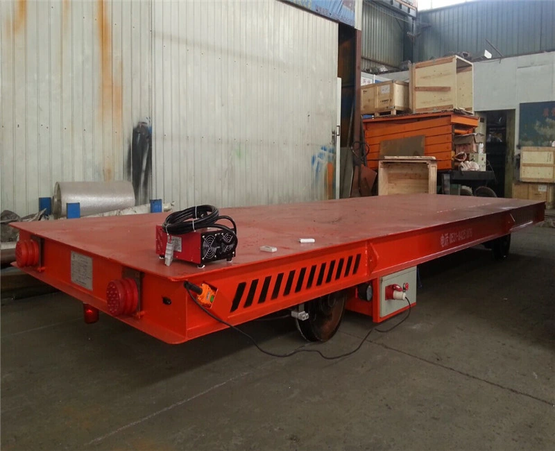 20 tons Battery Power Flat Car for Cargo Transfer