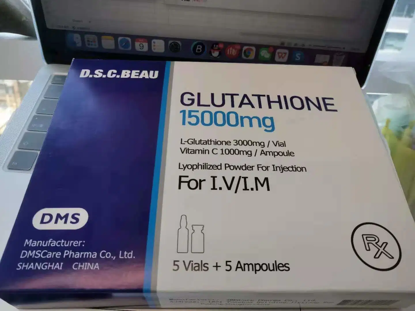 Dmsdrogths West Medicine Proveedor Glutathione Injection producto farmacéutico Glutathione