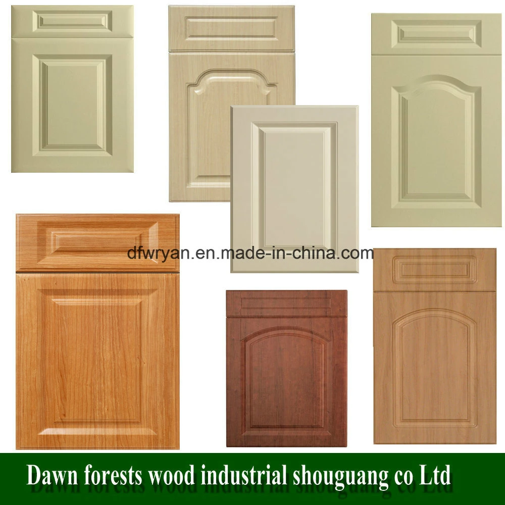 Kitchen Cabinet Parts Thermofoil PVC Film MDF Cupboard Door