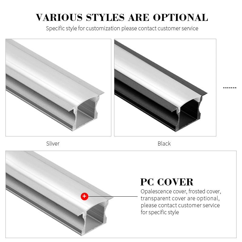 Aluminium-Gehäuse Deckenmontage Linear Licht dimmbar LED Office Batten Beleuchtungsvorrichtung