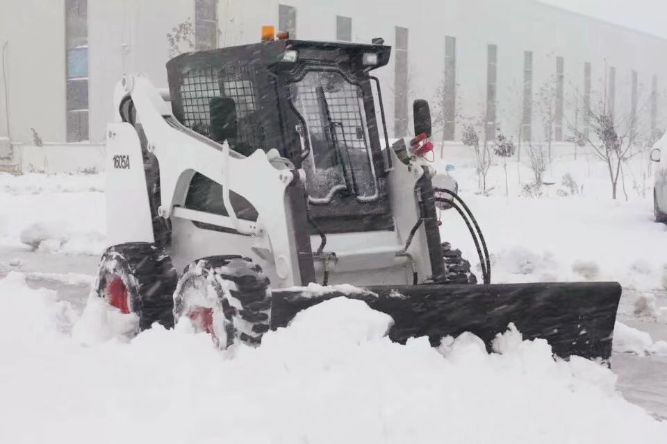 Multifunctional Skid Steer Loader Acess&oacute; Rio with Snow Blowers Tracked Skid Steer Loaders