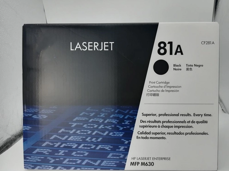 New Laser Printer Consumable CF281A/81A Original Black Toner Cartridge for HP Laserjet M630h