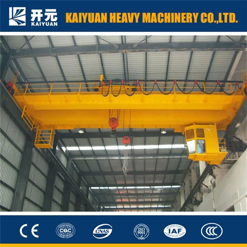 10, 20, 30t, up to 500t, Electric Moblile Winch Trolly Type Double Girder Overhead Crane