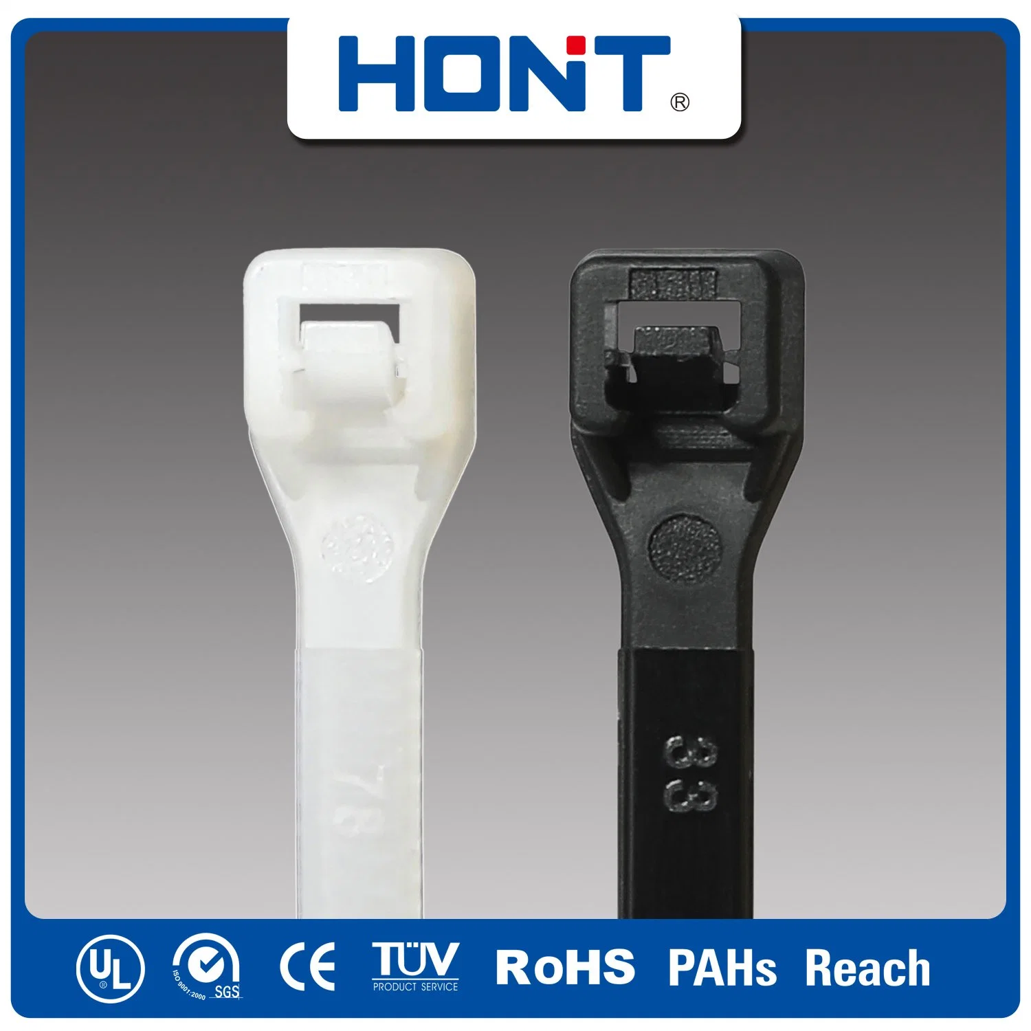 Self-Locking UV Plastic Nylon Cable Tie PA66 or PA6 Wire Zip Cable Tie