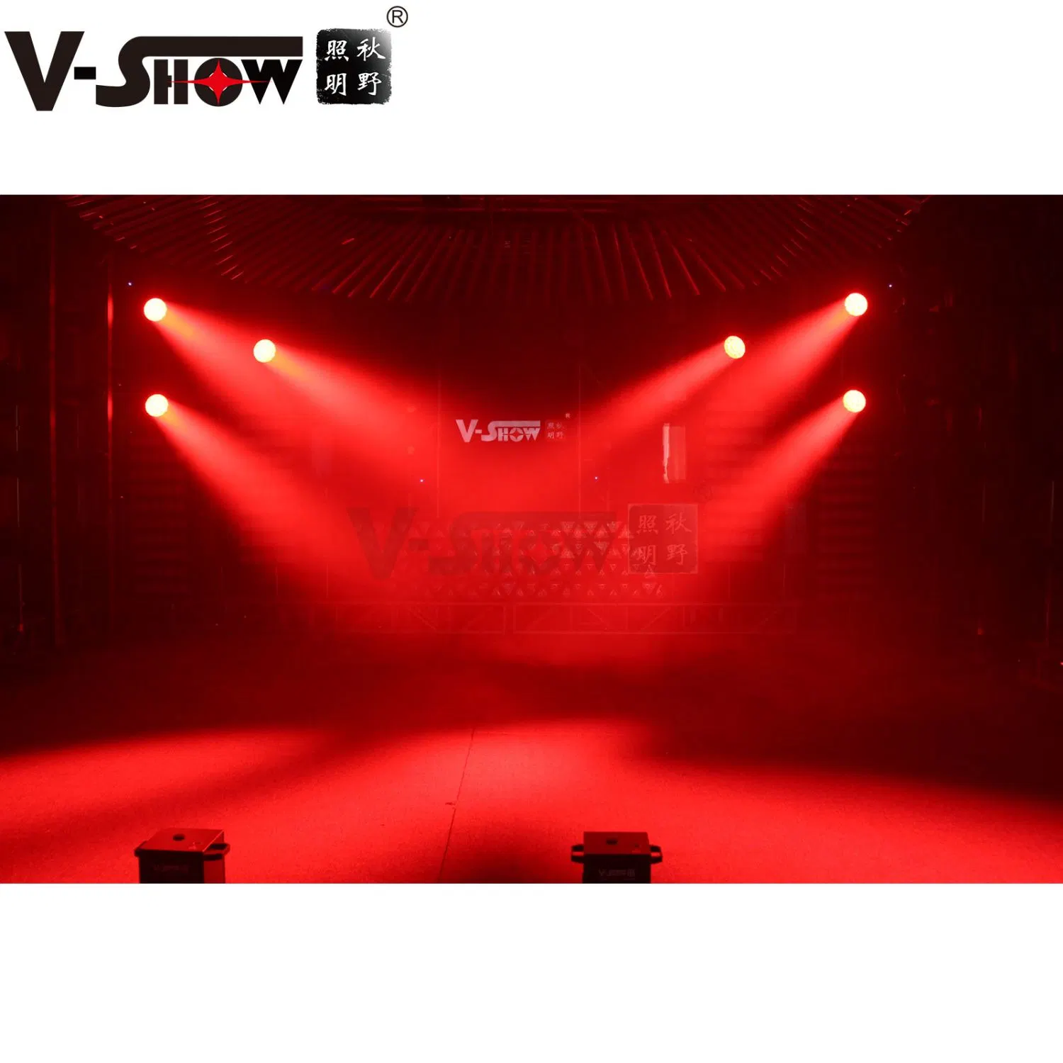 V-Show DJ Light Wash Moving Head Stage Light Aura 19*15 Watt